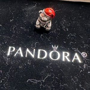 Christmas bear pandora charm